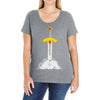 ugh mondays Ladies Curvy T-Shirt