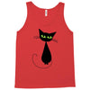 black cat idiot Tank Top
