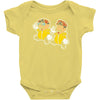 paper bad duo Baby Onesie