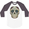 sugar skull 3/4 Sleeve Shirt