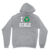 i recycle girls slogan text funny baseball jersey Hoodie