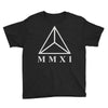 mmxi roman numerals triangle Youth Tee