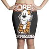 Hobbes For President Pencil Skirts