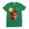 Kim Jong Un Ice T Ladies Fitted T-Shirt