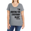rooting for everybody t shirt Ladies Curvy T-Shirt