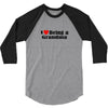 i love being a grandma 3/4 Sleeve Shirt