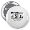 installing muscles Pin-back button