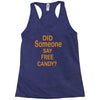 free candy Racerback Tank