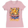 pigs Ladies Fitted T-Shirt