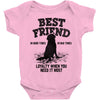 Best Friend Golden Baby Bodysuit