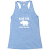 chubby unicorn Racerback Tank