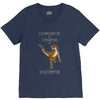 velociraptor V-Neck Tee