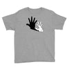 rabbit hand shadow Youth Tee