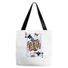catdog playing card Tote Bags