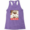 sloth astronaut swag Racerback Tank