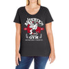 gallic gym Ladies Curvy T-Shirt