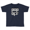 pop off square Toddler T-shirt