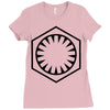 first order logo Ladies Fitted T-Shirt