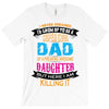 Super Cool Dad Of A Freaking Awesome Daughter T-Shirt