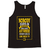 nobody exists on purpose Tank Top