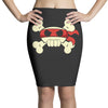 ninja pirate jolly roger Pencil Skirts