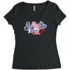 sports sloth Women's Triblend Scoop T-shirt