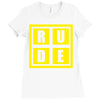 rude Ladies Fitted T-Shirt
