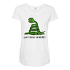 don't tread on memes Maternity Scoop Neck T-shirt