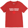 Make Canada Great Again V-Neck Tee