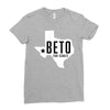 Beto For Senate Texas Map Ladies Fitted T-Shirt