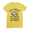 anxiety attack Ladies Fitted T-Shirt