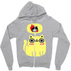 dreaming of destruction Zipper Hoodie