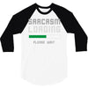 sarcasm loading funny joke 3/4 Sleeve Shirt