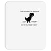 internet is broken game funky Mousepad
