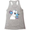 arctic fox adopt Racerback Tank