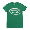 drummer inside Ladies Fitted T-Shirt