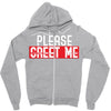 greet me Zipper Hoodie