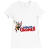 Sherlock Gnomes Ladies Fitted T-Shirt