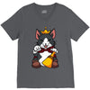 lucky cait sith V-Neck Tee