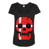 denmark till i die Maternity Scoop Neck T-shirt