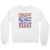 my mom is in heaven forever Crewneck Sweatshirt