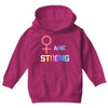 Women's March We are Strong Youth Hoodie