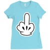 ski glove Ladies Fitted T-Shirt