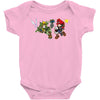 mario vs link Baby Onesie