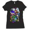 i ain't afraid of no ghosts Ladies Fitted T-Shirt