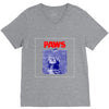 paws (jaws) V-Neck Tee