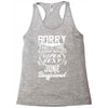 This Girl Is Taken By A Super Sexy June Boyfriend Racerback Tank
