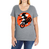 black attack Ladies Curvy T-Shirt