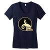 happy scottie halloween! Women's V-Neck T-Shirt