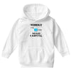 technically, the glass is always full Youth Hoodie
